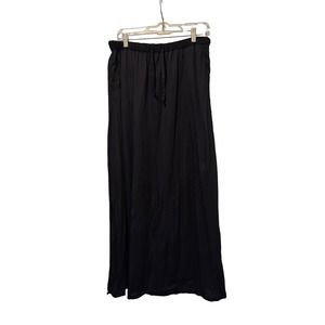 Tommy Bahama Full Length Maxi Semi Sheer Skirt w Side Slits & Underskirt Small